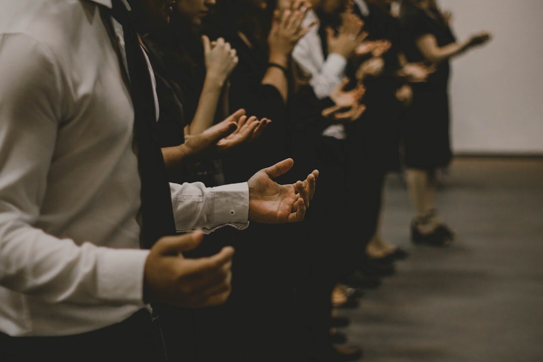 motivated corporate team high-fiving
