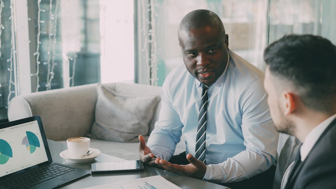 business analysts reviewing financial data
